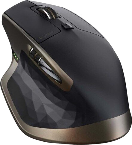 Logitech MX Master Trådløs Ergonomisk Mus med Laser 1600 DPI Svart