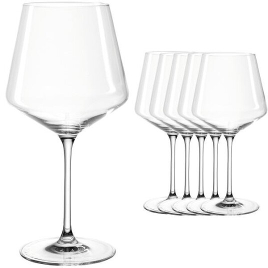 Leonardo - Puccini burgunder vinglass 73 cl 6 stk