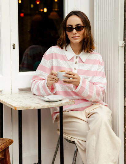 crās Beacras Blouse Pink 36