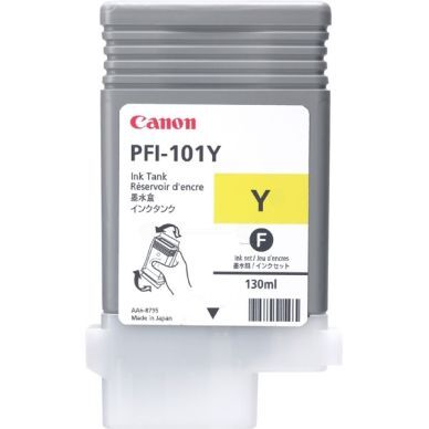 Canon Canon PFI-101 Y Blekkpatron gul 0886B001 Canon Canon PFI-101 Y Blekkpatron gul 0886B001