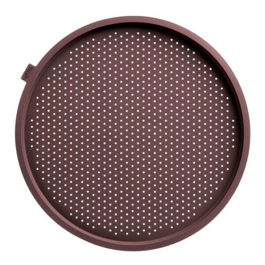 Lékué Pizzamatte for sprø bunn rund 36 cm brun Lékué Pizzamatte for sprø bunn rund 36 cm brun