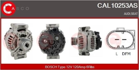 CASCO CAL10253AS Dynamo