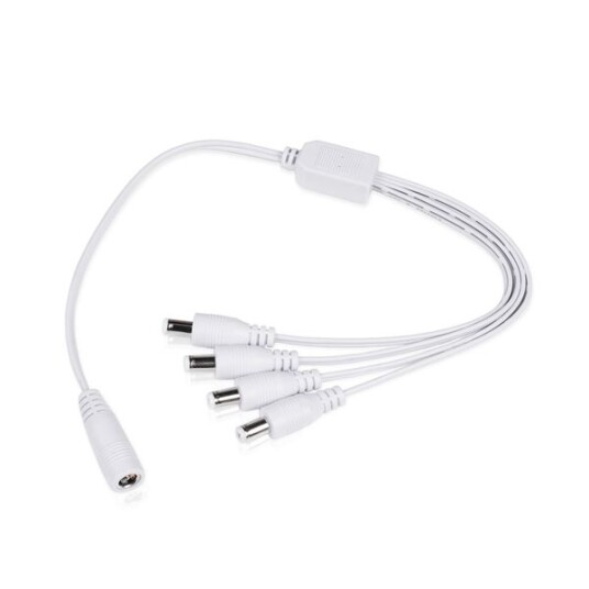 Forgreningskabel til LED stripe AGGE IP20/IP65 4 grenet til tørre rom IP20 Forgreningskabel til LED stripe AGGE IP20/IP65 4 grenet til tørre rom IP20