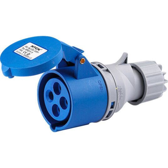 Namron Skjøtekontakt 32A 3Pol+Jord 230V 9H IP44. 332-9 - 1504910 Namron Skjøtekontakt 32A 3Pol+Jord 230V 9H IP44. 332-9 - 1504910