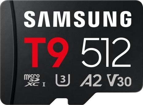 Samsung T9 micro SDXC minnekort 512GB Samsung T9 micro SDXC minnekort 512GB