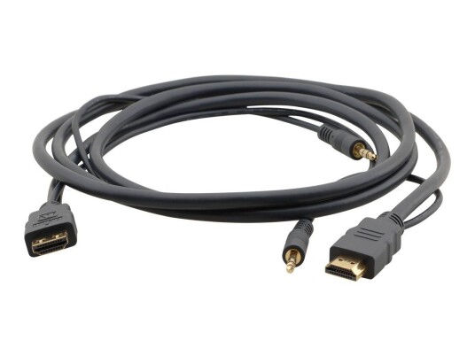 KRAMER C-MHMA/MHMA Series C-MHMA/MHMA-25 - HDMI-kabel med Ethernet - HDMI / lyd - 7.6 m
