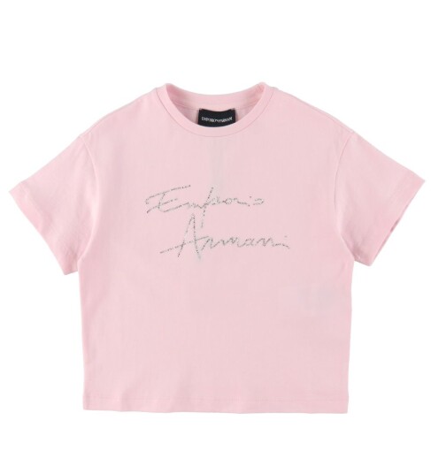 Giorgio Armani Emporio Armani T skjorte Rosa m. Sølv/Rhinestone Emporio Armani 12 år 152 T skjorte