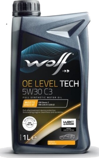 Motorolje WOLF OE LEVELTECH 5W30 C3 1L