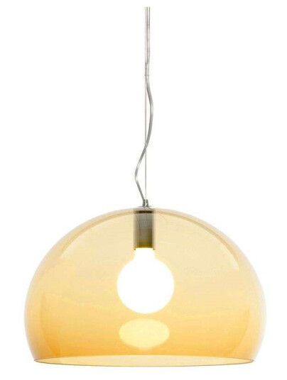 Kartell - FL/Y Pendel Amber