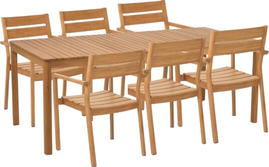Brafab Joe & Delia spisegruppe i teak Brafab Joe & Delia spisegruppe i teak