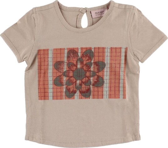 Noa Noa miniature T skjorte Gammel Rosa m. Blomst Noa Noa miniature 9 md T skjorte Noa Noa miniature T skjorte Gammel Rosa m. Blomst Noa Noa miniature 9 md T skjorte