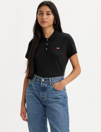 Levi"s® Levis Hm Polo Caviar - Black - M Levi"s® Levis Hm Polo Caviar - Black - M