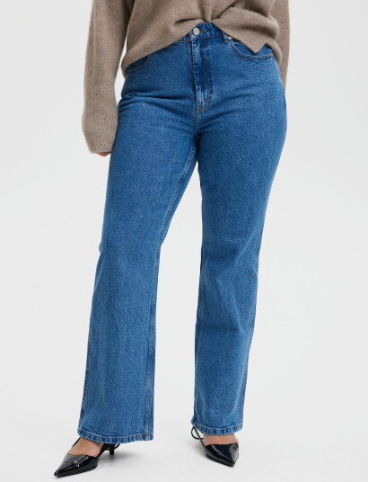 Gestuz Luciegz Hw Straight Jeans Blue 32 x 30 Gestuz Luciegz Hw Straight Jeans Blue 32 x 30