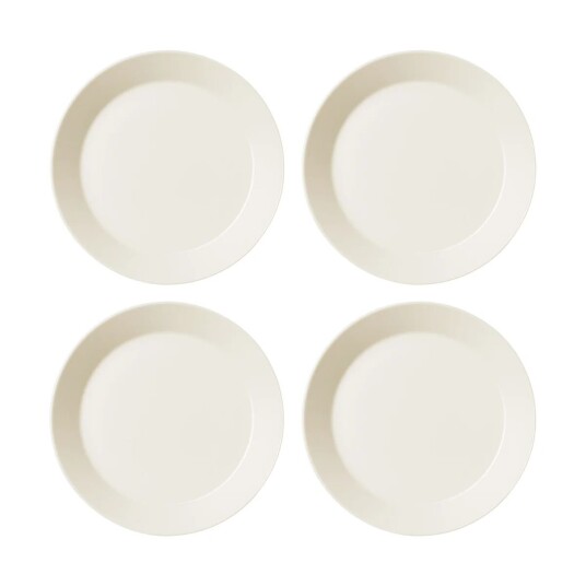 iittala Teema asjett Ø 21 cm 4-pakning Hvit