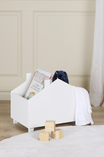 Cloudberry Castle Hanna Oppbevaringskasse Hvit
