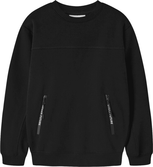 Name It Nkmleo sweatshirt til barn Black (134/140) 134/140