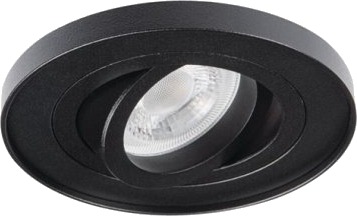 Innfeltsarmatur Kanlux Tiny Bord 10W Gu10 Svart Innfeltsarmatur Kanlux Tiny Bord 10W Gu10 Svart