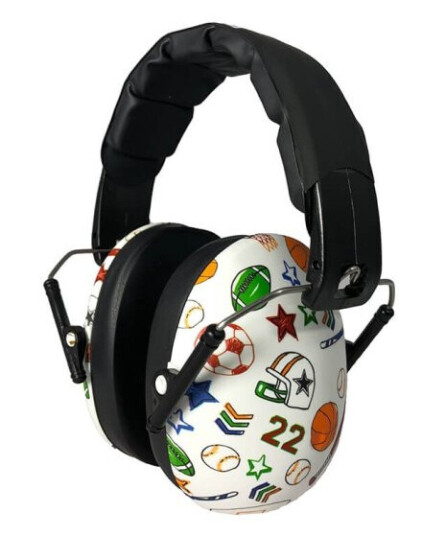 BANZ Hørselvern Barn Sports White