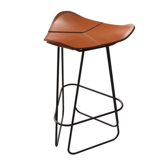 Cuero Pampa Barstol 65 cm Sort / Polo Cuero Pampa Barstol 65 cm Sort / Polo