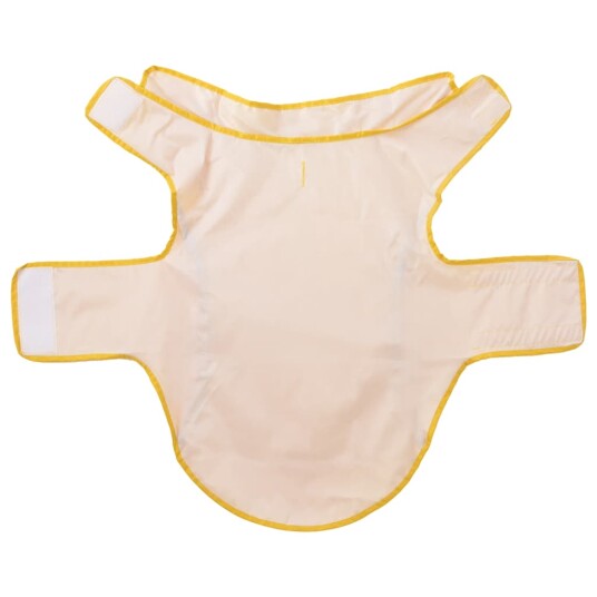 Vidaxl Hunde Regnfrakk Med Refleksstrimler Polyester Gul 2Xl