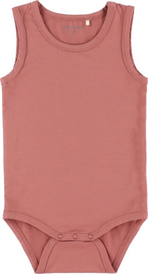 Minymo Body u/e Bambus Visnet Rose Minymo 50 Body uten ermer Rosa