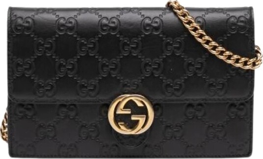 Gucci Vintage Dame Pre owned Svart ONE SIZE, Gucci Vintage Dame Pre owned Svart ONE SIZE,