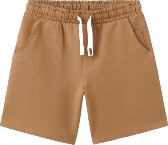 Mango Cotton Shorts With Drawstring Brown 9 10 Mango Cotton Shorts With Drawstring Brown 9 10