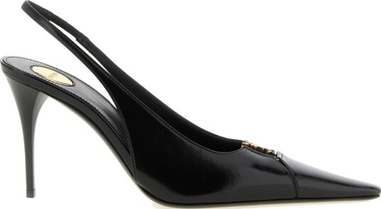 Saint Laurent Dame Sko Svart 36 1/2 EU,