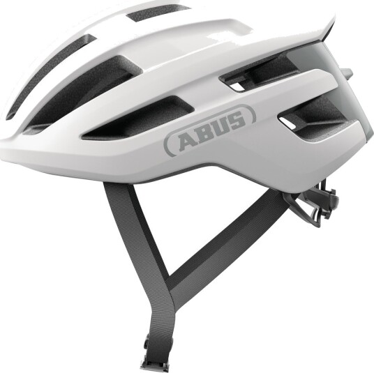 Abus Powerdome sykkelhjelm, Polar White