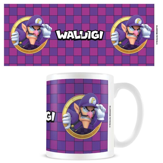 Pyramid International - Super Mario Mug Waluigi 3D Port - White Pyramid International - Super Mario Mug Waluigi 3D Port - White