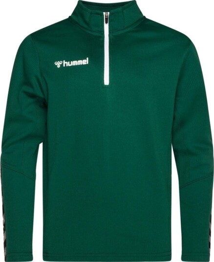 Hummel Treningsskjorte Authentic 1/2 Zip Grønn Barn størrelse 152 cm