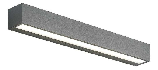 Arcchio Lengo LED-vegglampe CCT 50cm 1 lys grafitt