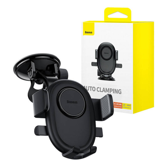 Baseus UltraControl Lite Series Mobilholder for Bildashbord Max Mobil 65 - 90mm - Svart Baseus UltraControl Lite Series Mobilholder for Bildashbord Max Mobil 65 - 90mm - Svart