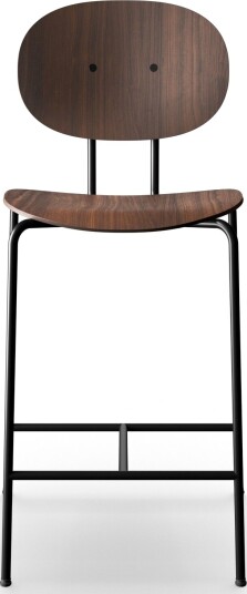 Sibast Furniture Piet Hein Barkrakk Valnøtt i Sort