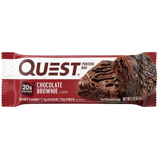 Quest bar chocolate brownie 60 gr Quest bar chocolate brownie 60 gr