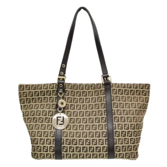 Fendi Vintage Dame Pre-owned Beige