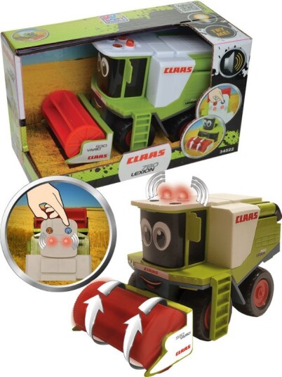 Happy People Claas Kids Lexion 780 Skurtresker med lys og lyd 18 cm