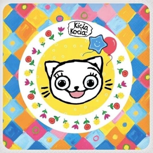 Kicia Kocia Papirservietter 33X33cm 20 Stk Kicia Kocia Papirservietter 33X33cm 20 Stk