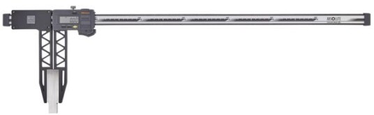 Mitutoyo 552 151 10 Karbonfiberskyvelære 0 600mm Ekstra Lange Håndtak IP66 Datautgang