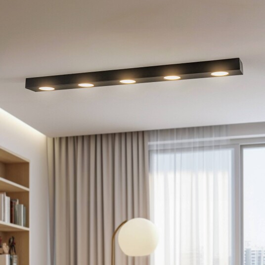 Eko-Light Taklampe Alexander kantet 5 lyskilder
