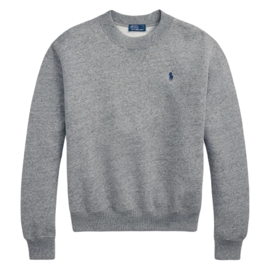 Polo Ralph Lauren Fleece Crewneck   Grey   M