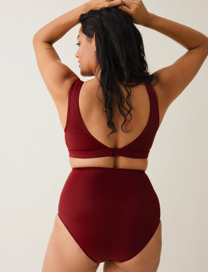 Boob Bikini Briefs - Red - S Boob Bikini Briefs - Red - S