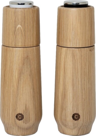 CrushGrind  Champagne kvernsett 18 cm 2 stk eik