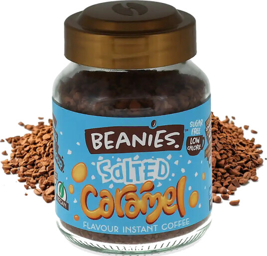 Beanies | Salt karamell 50 g pulverkaffe Beanies | Salt karamell 50 g pulverkaffe