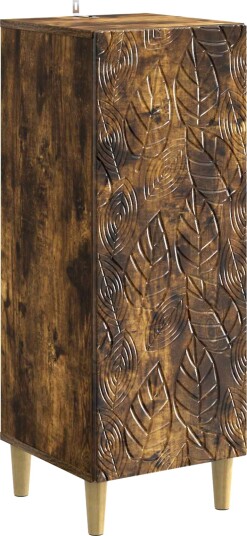Serviesskap Røkt Eik 33 x 34,5 x 90 cm Konstruert tre Serviesskap Røkt Eik 33 x 34,5 x 90 cm Konstruert tre