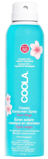 Coola Classic SPF 50 Body Spray Guava Mango 177 ml