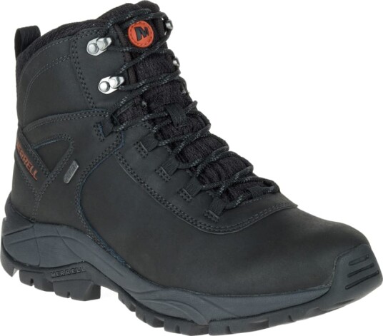 Merrell Men's Vego Mid Leather Waterproof Sort 43.5 Man Merrell Men's Vego Mid Leather Waterproof Sort 43.5 Man