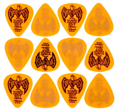 Ernie Ball Everlast Picks 0,73 mm Oransje
