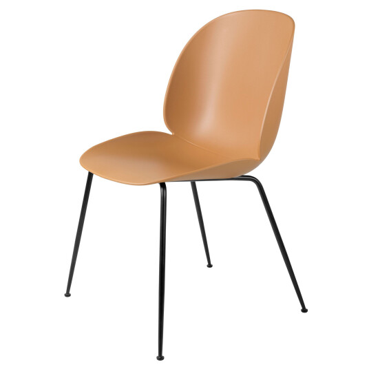 Gubi Beetle Dining Chair Conic Base Uten Trekk Black / Pastel Green Amber Brown / Black Gubi Beetle Dining Chair Conic Base Uten Trekk Black / Pastel Green Amber Brown / Black
