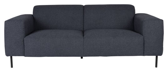 homii Sylvia 2,5-pers. Sofa, Mørkeblå Teddy Unoliving